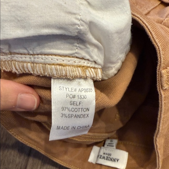 Anniewear Dusty Orange Wide Leg Jeans Size S - Picture 7 of 8